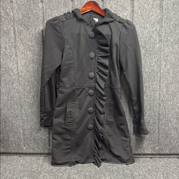 Kut from the Kloth Jackets & Blazers - Kut from the Kloth Black Trench Coat